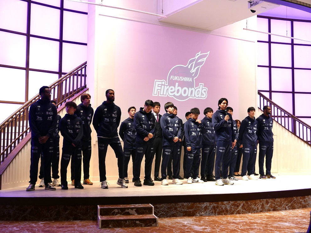 B.LEAGUE2024-25 シーズン 福島ファイヤーボンズシーズン報告会_挨拶